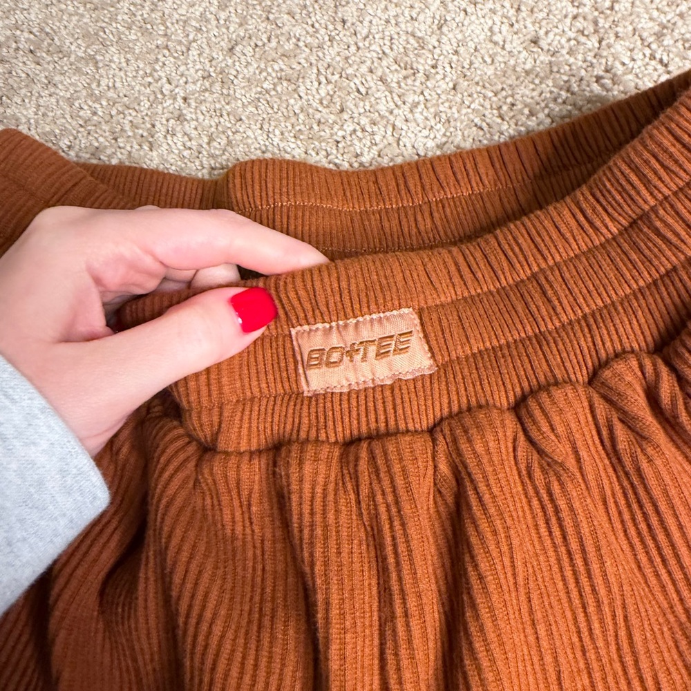 Bo+Tee Ribbed Sweatpants Size XS - Picture 2 of 4